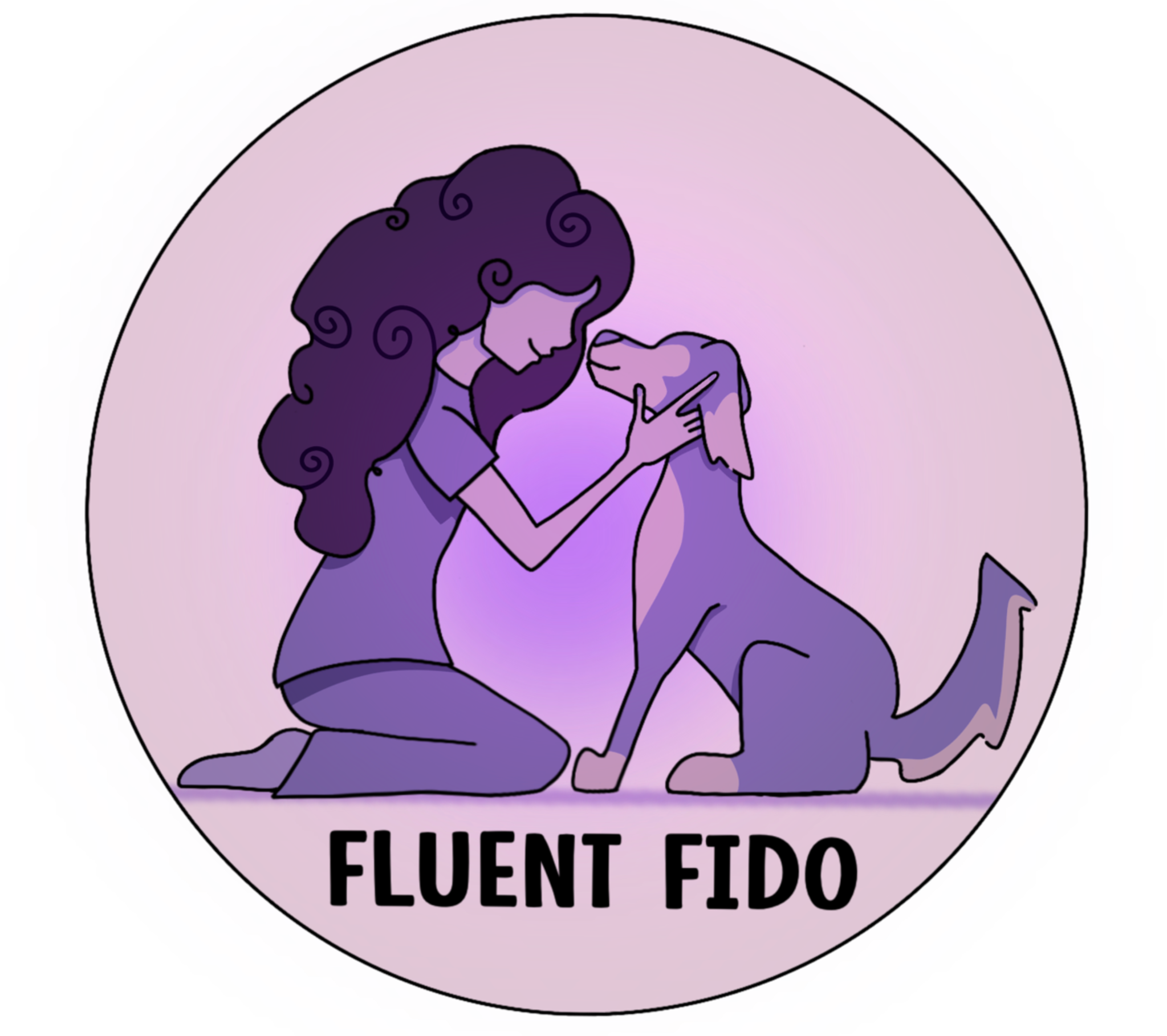 Fluent Fido. Showing the relationship between dog and owner.